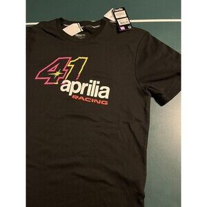 NEW 41 Aprilia Racing Short Sleeve T-Shirt Tee 2XL XXL Ixon Motorcycle MotoGP